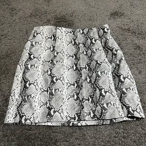 Snake Skin Skirt